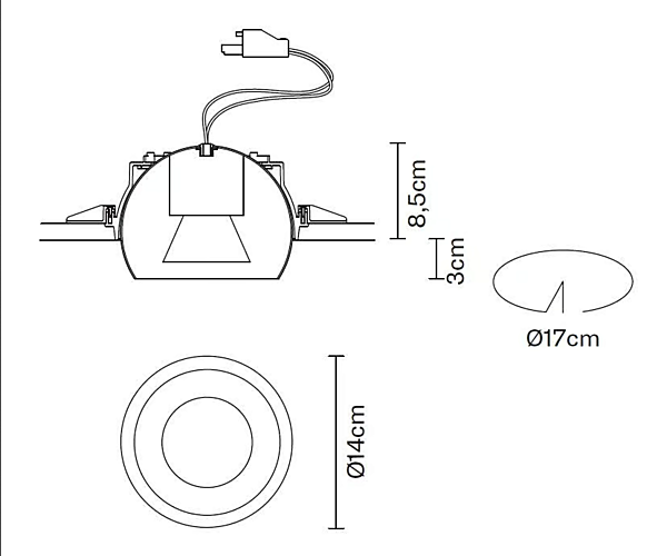 Spotlight da soffitto regolabile in materiale Fabbian collezione Tools F19 F63 fabbrica Fabbian dall'Italia. Foto №6