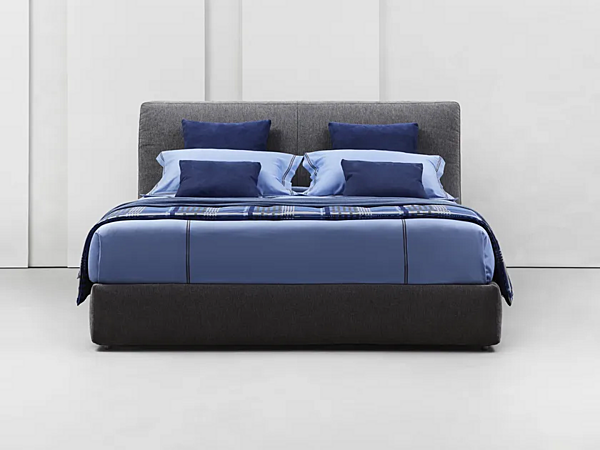 Letto matrimoniale con testiera imbottita Flou MyPlace fabbrica Flou dall'Italia. Foto №2