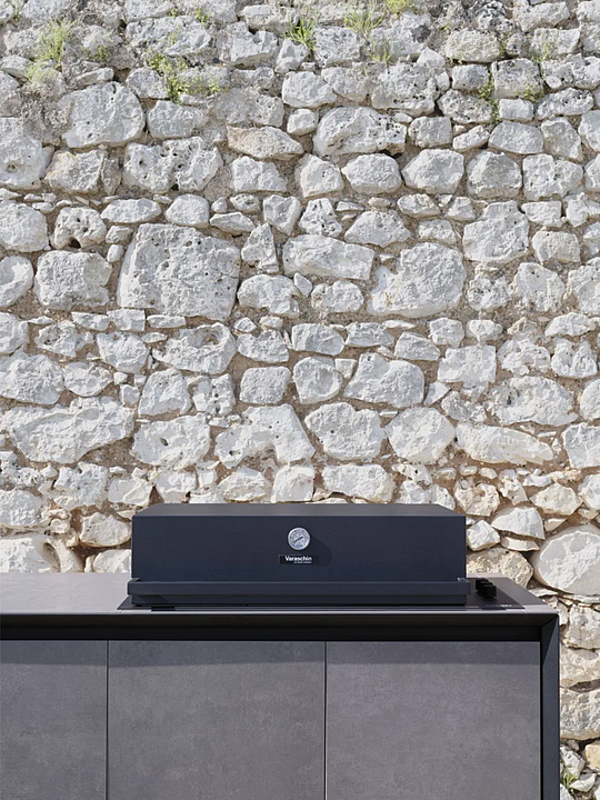 Cucina da esterno in alluminio e ceramica con barbecue VARASCHIN fabbrica VARASCHIN dall'Italia. Foto №5