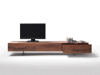 Mobile TV in mogano con cassetti FLEXFORM PIUMA