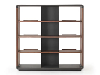 Libreria in legno freestanding Herman I 4 Mariani