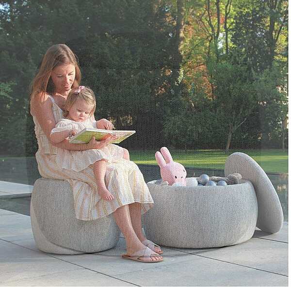 Pouf ROYAL BOTANIA TNO 50 fabbrica ROYAL BOTANIA dall'Italia. Foto №5