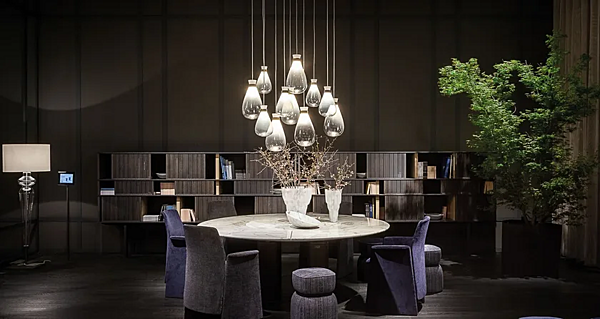 Lampadario in vetro soffiato POLTRONA FRAU SOFFI fabbrica POLTRONA FRAU dall'Italia. Foto №3