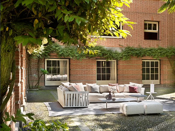 Divano angolare in tessuto con copertura removibile FLEXFORM Zante Outdoor fabbrica FLEXFORM dall'Italia. Foto №6