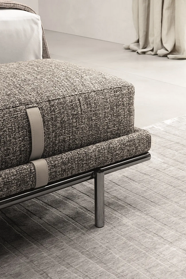 Panchina in tessuto imbottito Flou collezione New Bond fabbrica Flou dall'Italia. Foto №9