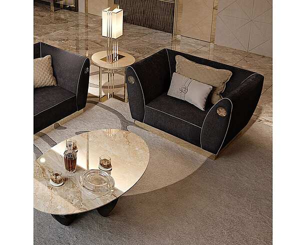 Poltrona con braccioli in tessuto Symphony Bizzotto Italia fabbrica Bizzotto Italia dall'Italia. Foto №4