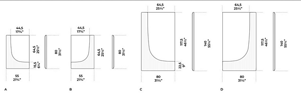Specchio da parete in vetro Garda Gallotti&Radice fabbrica Gallotti & Radice dall'Italia. Foto №4