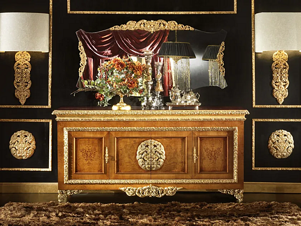 Credenza con porte in legno A.R. Arredamenti Royal 703 fabbrica A.R.ARREDAMENTI SRL dall'Italia. Foto №4