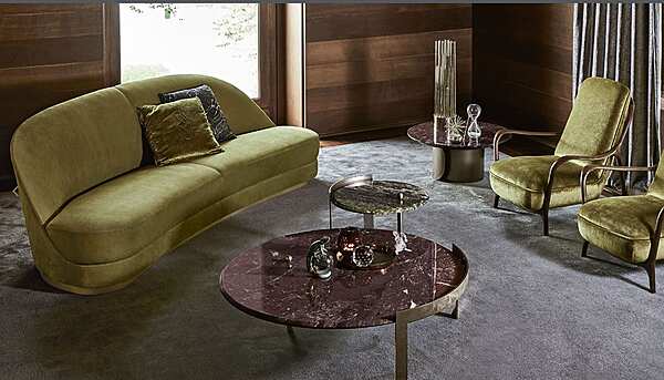 Divano ANGELO CAPPELLINI 40362/40363 fabbrica OPERA CONTEMPORARY dall'Italia. Foto №3