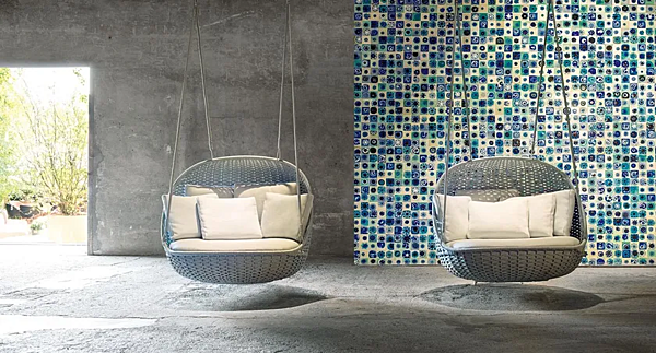 Sedia sospesa in tessuto Orbitry PAOLA LENTI B143CE fabbrica PAOLA LENTI dall'Italia. Foto №3