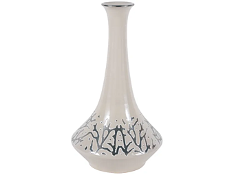 Vaso in ceramica Violargento L'Antica Deruta VA/719/75