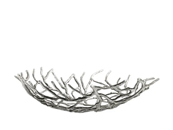 Centrotavola in ottone Kachnar Driade fabbrica Driade dall'Italia