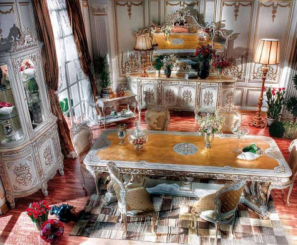 Tavolo ASNAGHI INTERIORS GD5801 Gold collection