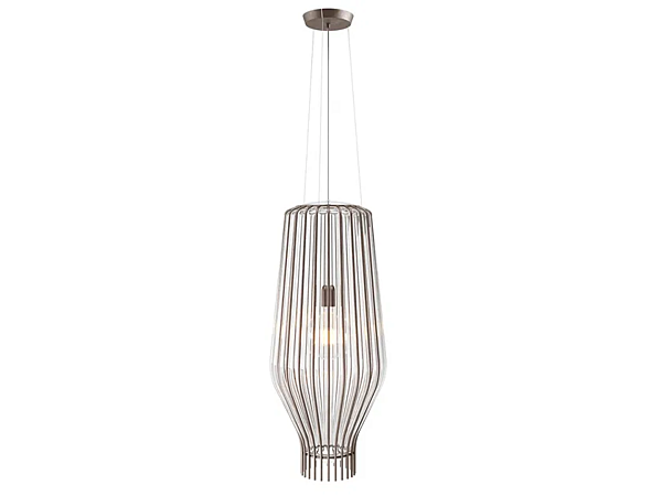 Lampada a sospensione in vetro soffiato Fabbian collezione Saya F47 A17 19 25 fabbrica Fabbian dall'Italia. Foto №1