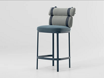 Pouf alto in tessuto KETTAL Roll