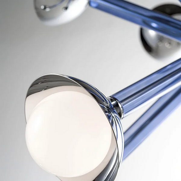 Lampada a sospensione in vetro soffiato artigianale Stimma 12 MULTIFORME SS8999-12 fabbrica MULTIFORME dall'Italia. Foto №2