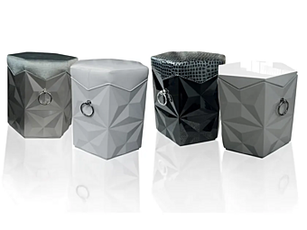 Pouf imbottito diamante Bizzotto Italia