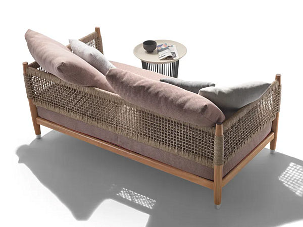 Divano da giardino a 2 posti in tessuto Parker FLEXFORM 295A3 fabbrica FLEXFORM dall'Italia. Foto №6