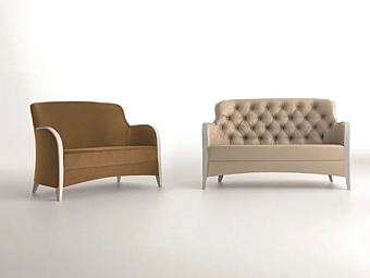 Divano in tessuto trapuntato Bette Martini Interiors Divano in tessuto trapuntato Bette Martini Interiors fabbrica MARTINI INTERIORS dall'Italia