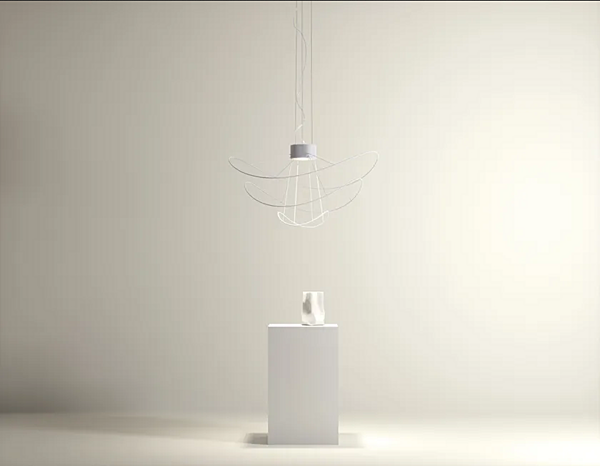 Lampada a sospensione LED in metallo AXOLIGHT Hoops fabbrica Axolight dall'Italia. Foto №3