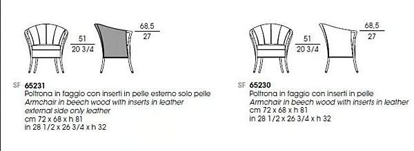 Poltrona con braccioli in tessuto GIORGETTI Progetti Blossom fabbrica GIORGETTI dall'Italia. Foto №5