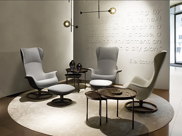 Pouf in tessuto GIORGETTI Tilt 70606, 70607 fabbrica GIORGETTI dall'Italia. Foto №4