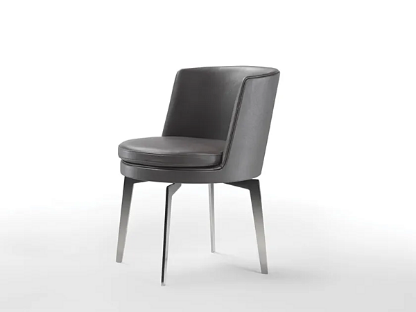 Poltrona in pelle con cuscino integrato Feel Good FLEXFORM fabbrica FLEXFORM dall'Italia. Foto №1
