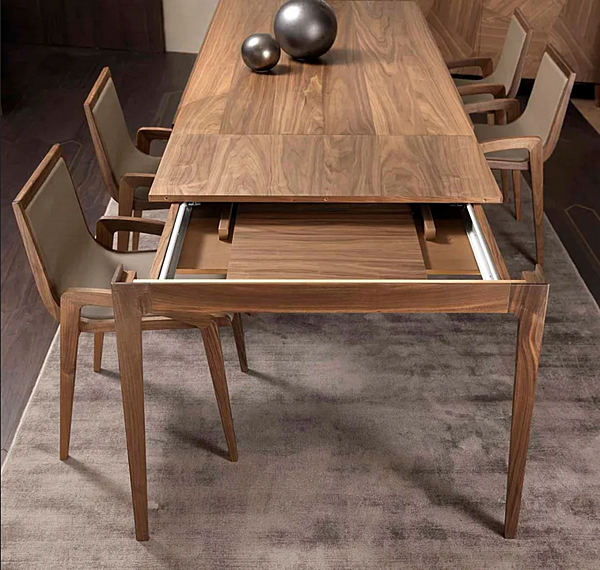 Tavolo rettangolare in legno Leonardo ARTE BROTTO L614N L614N fabbrica Arte Brotto dall'Italia. Foto №6