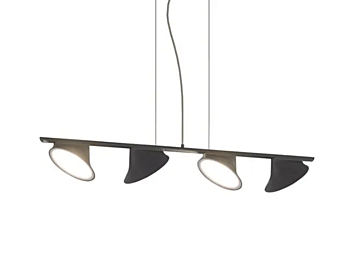 Lampada a sospensione in alluminio LED Orchid AXOLIGHT SP ORCHI4