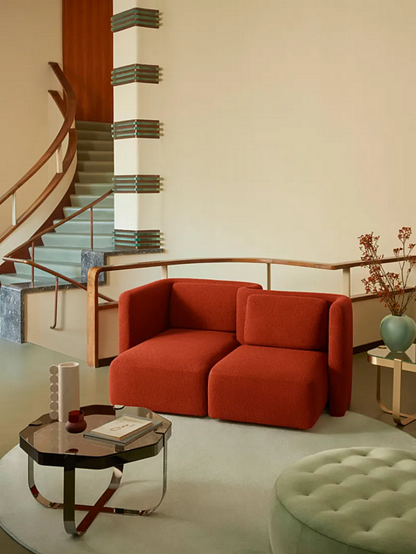 Divano modulare in tessuto Saba collezione Gala fabbrica SABA dall'Italia. Foto №16