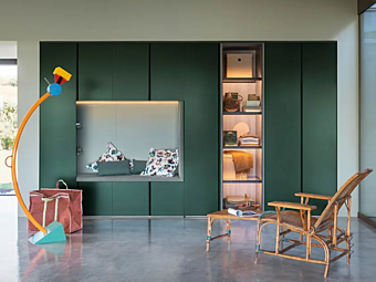 Armadio sezionale in melaminico NOVAMOBILI GOLA fabbrica NOVAMOBILI dall'Italia