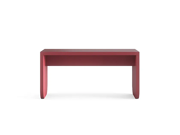 Panca in legno con schienale imbottito Nidi Dory fabbrica nidi dall'Italia. Foto №2