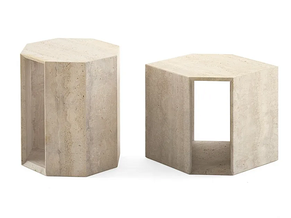 Tavolino da caffè in marmo Prism Gallotti&Radice fabbrica Gallotti & Radice dall'Italia. Foto №1