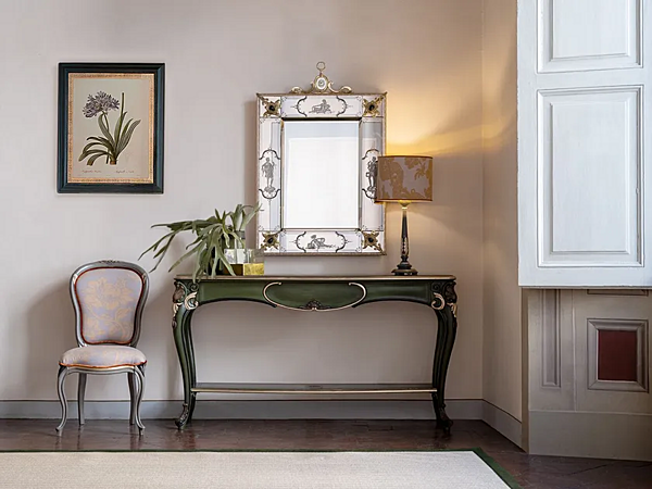 Tavolo console rettangolare in legno con cassetti Savio Firmino 3448 fabbrica SAVIO FIRMINO dall'Italia. Foto №4