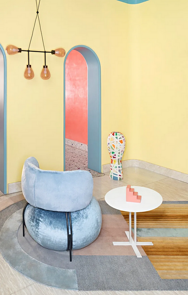 Poltrona in tessuto Baby Geo Saba fabbrica SABA dall'Italia. Foto №4