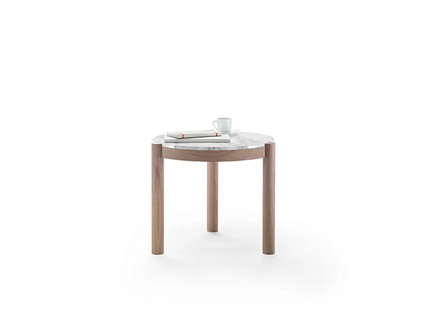 Tavolino da caffè rotondo in marmo FLEXFORM Gustav fabbrica FLEXFORM dall'Italia. Foto №5