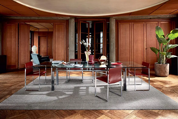 Tavolo rettangolare in legno Doge CASSINA fabbrica CASSINA dall'Italia. Foto №7