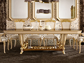 Tavolo allungabile rettangolare in legno A.R. Arredamenti collezione Harmony 306