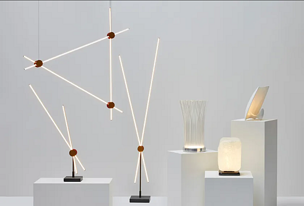 Lampada da terra LED regolabile CASSINA Eitie fabbrica CASSINA dall'Italia. Foto №2