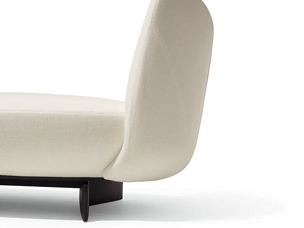 Letto giorno in tessuto con schienale imbottito GIORGETTI GALET 52560, 52561, 52565, 52566 fabbrica GIORGETTI dall'Italia. Foto №2
