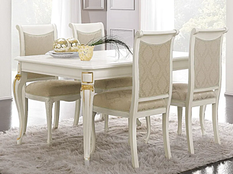 Tavolo da pranzo rettangolare allungabile in legno CASA +39 DIAMANTE 2613
