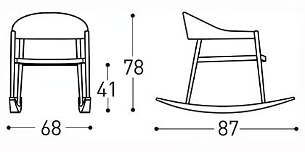Poltrona da giardino con braccioli in tessuto VARASCHIN Clever Lounge 229D5, 229D3 fabbrica VARASCHIN dall'Italia. Foto №14