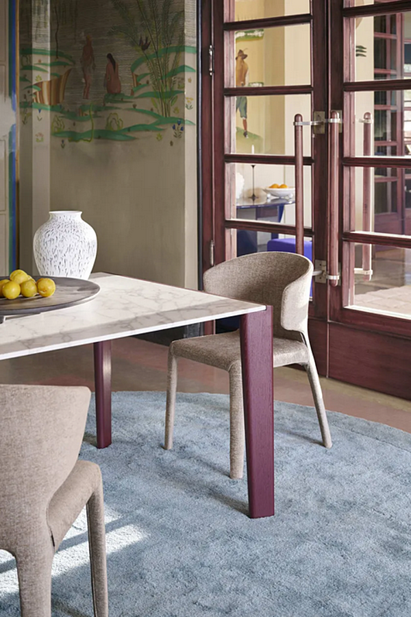 Tavolo rettangolare allungabile in MDF Longplane CASSINA fabbrica CASSINA dall'Italia. Foto №7