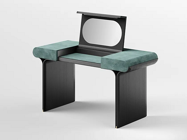 Scrivania e toeletta in vetro Gallotti&Radice collezione Stami fabbrica Gallotti & Radice dall'Italia. Foto №2