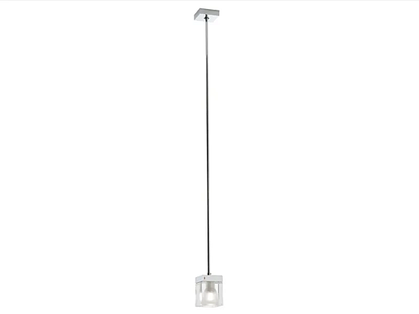 Lampada a sospensione in cristallo LED Cubetto Fabbian fabbrica Fabbian dall'Italia. Foto №2