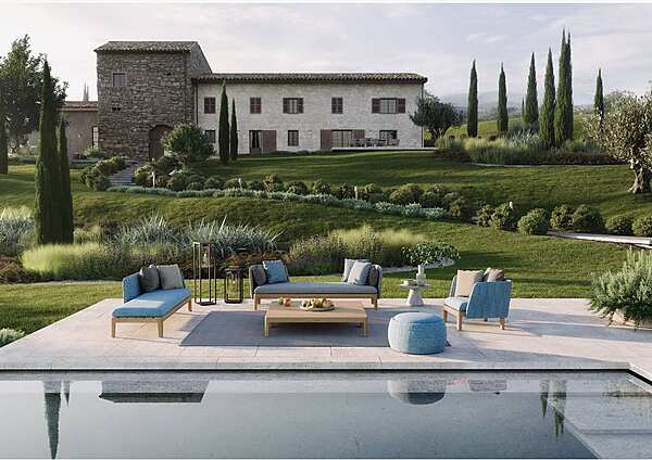 Pouf ROYAL BOTANIA TNO 50 fabbrica ROYAL BOTANIA dall'Italia. Foto №9