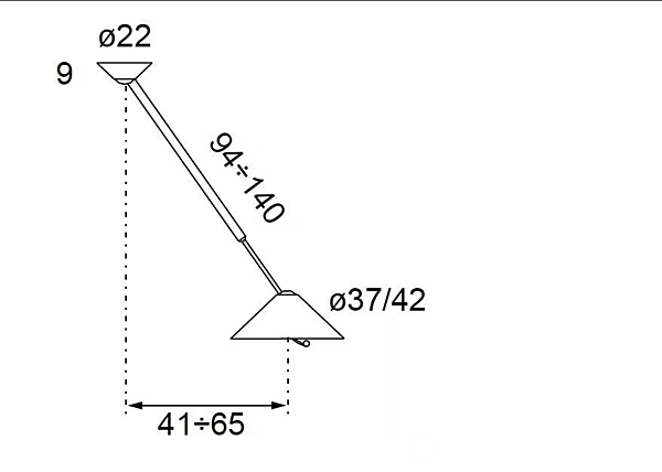 Lampada a sospensione in acciaio e alluminio Flip Lumina 18, 22 fabbrica Lumina dall'Italia. Foto №4
