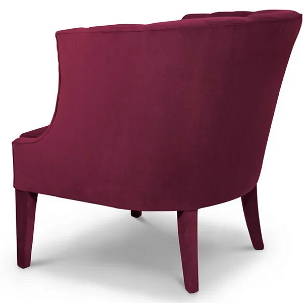 Poltrona con braccioli in velluto BRABBU collezione Begonia fabbrica BRABBU dall'Italia. Foto №4