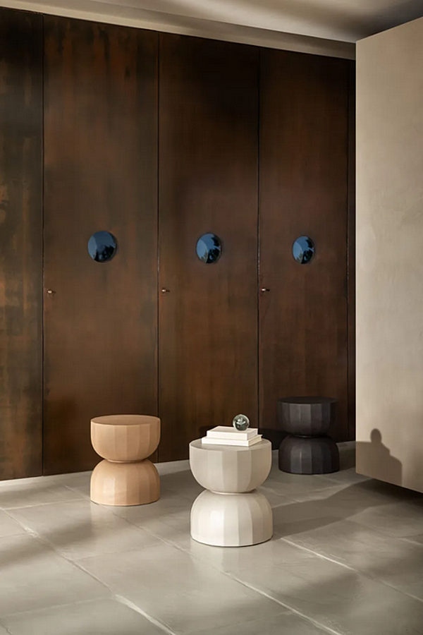 Tavolino da caffè rotondo in poliuretano Saba Teo fabbrica SABA dall'Italia. Foto №4