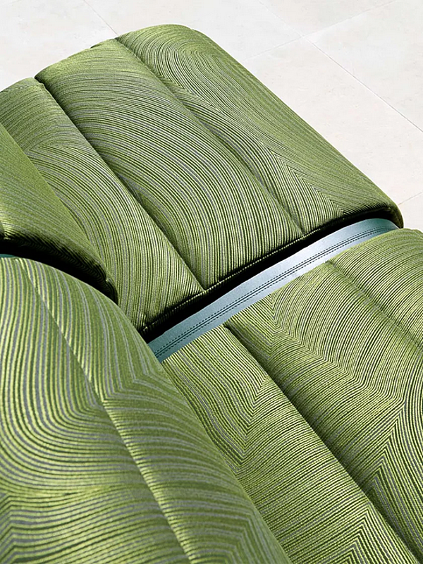 Poltrona da giardino modulare in tessuto Flora Flou fabbrica Flou dall'Italia. Foto №7